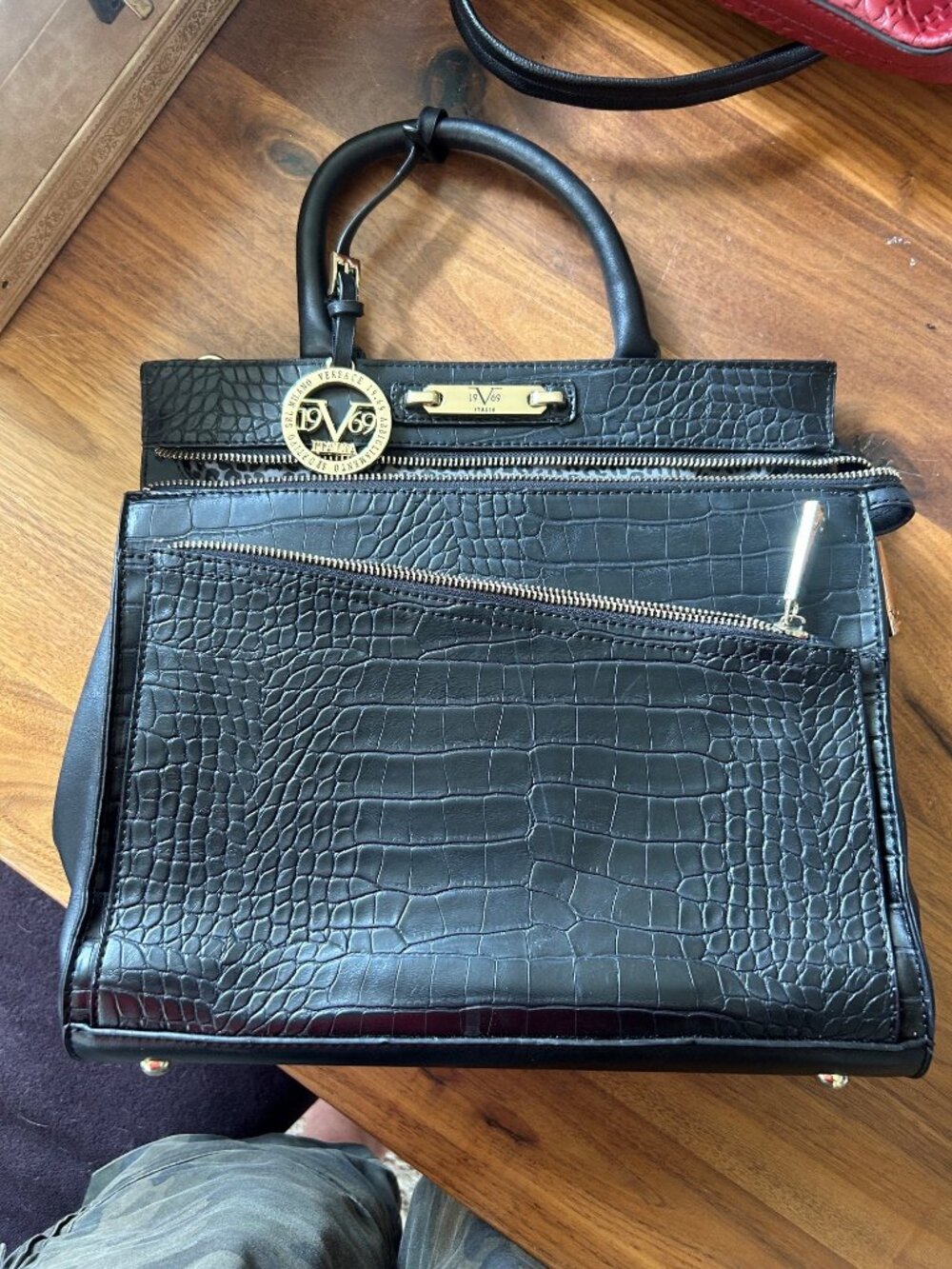 19V69 Italia Satchel Bag